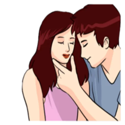 😌 Стикер «Romantic Love» для Telegram
