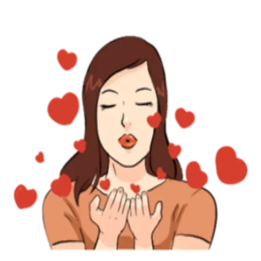🥰 Стикер «Romantic Love» для Telegram