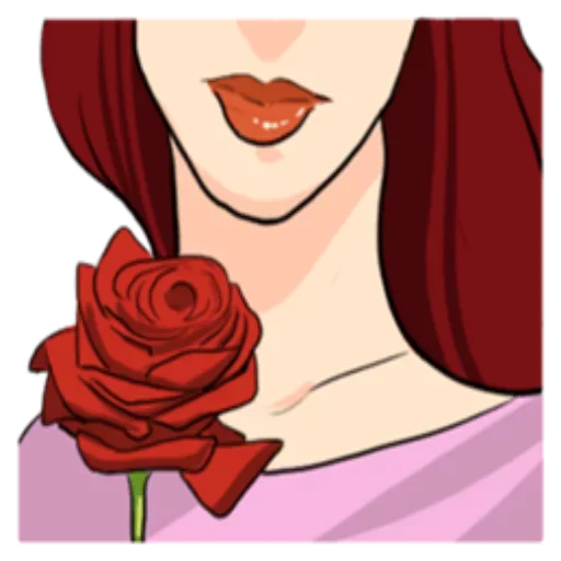🌹 Стикер «Romantic Love» для Telegram