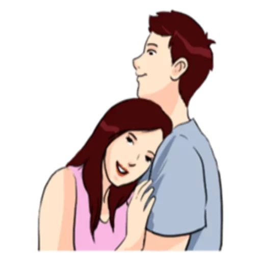 😌 Стикер «Romantic Love» для Telegram