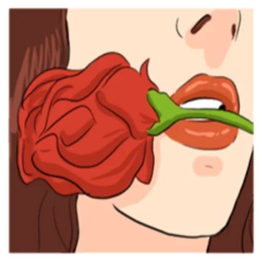 🥀 Стикер «Romantic Love» для Telegram