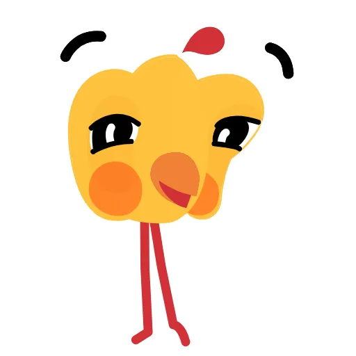 😳 Стикер «Rombo Bird» для Telegram