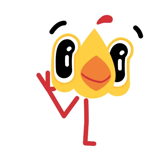👋 Стикер «Rombo Bird» для Telegram