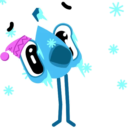 🥶 Стикер «Rombo Bird» для Telegram