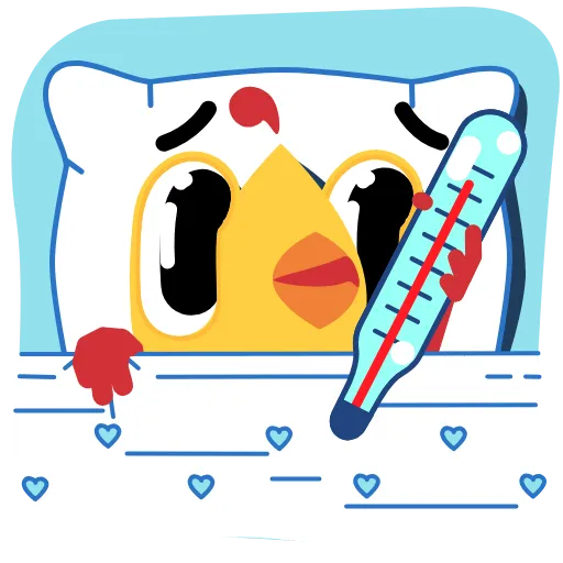 🤒 Стикер «Rombo Bird» для Telegram