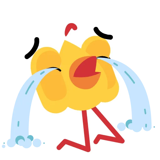 😭 Стикер «Rombo Bird» для Telegram