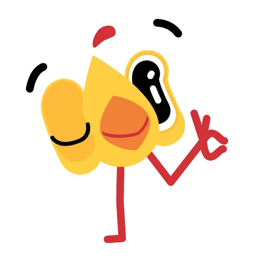 👌 Стикер «Rombo Bird» для Telegram