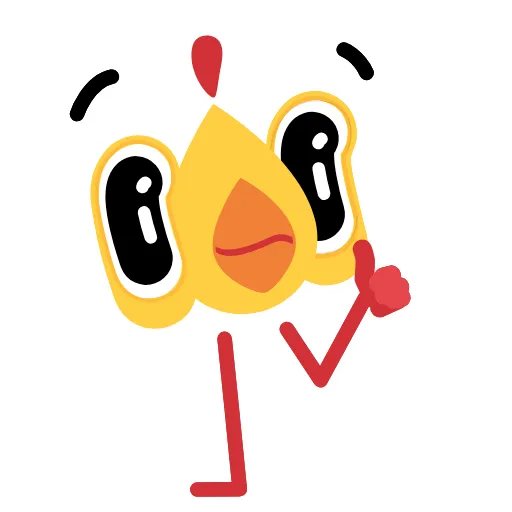 👍 Стикер «Rombo Bird» для Telegram