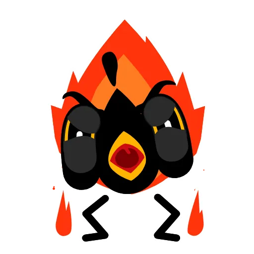 🤬 Стикер «Rombo Bird» для Telegram
