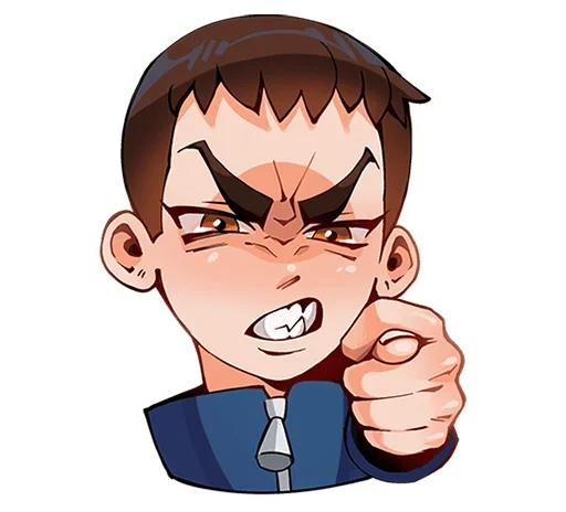 🖕 Стикер «Ромка Tiny Bunny без текста» для Telegram
