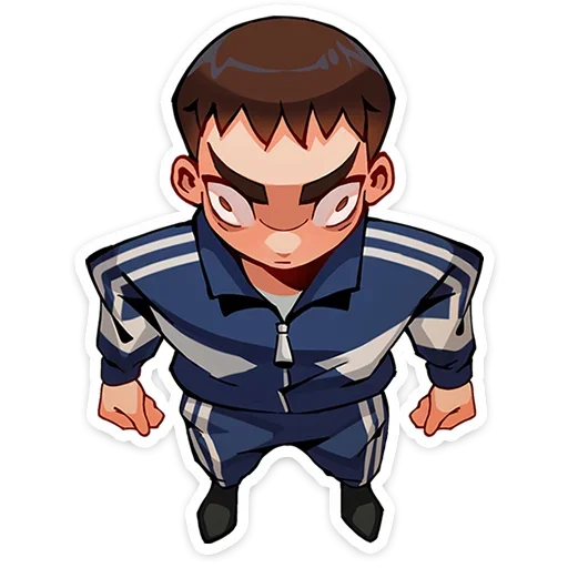 😳 Стикер «Ромка Tiny Bunny без текста» для Telegram