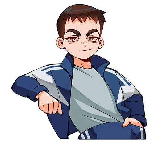 😏 Стикер «Ромка Tiny Bunny без текста» для Telegram