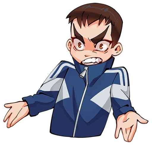 🤷‍♂️ Стикер «Ромка Tiny Bunny без текста» для Telegram