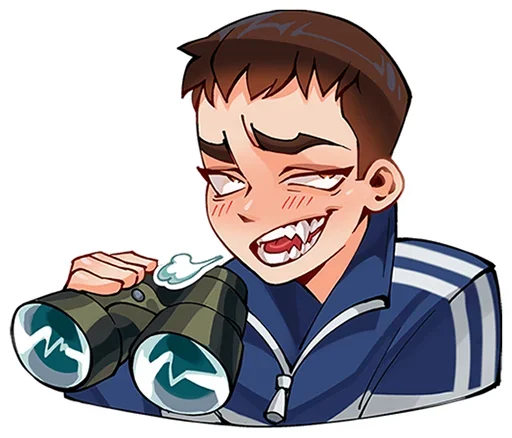 😮‍💨 Стикер «Ромка Tiny Bunny без текста» для Telegram
