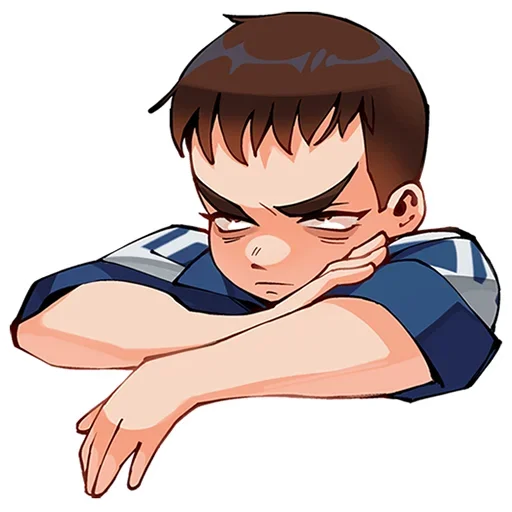 😒 Стикер «Ромка Tiny Bunny без текста» для Telegram