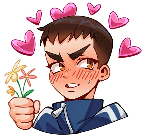 🥰 Стикер «Ромка Tiny Bunny без текста» для Telegram