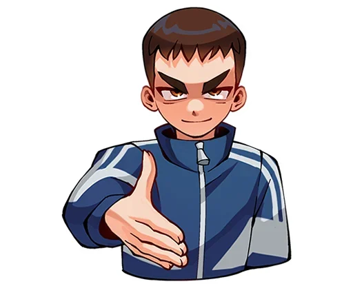🫳 Стикер «Ромка Tiny Bunny без текста» для Telegram