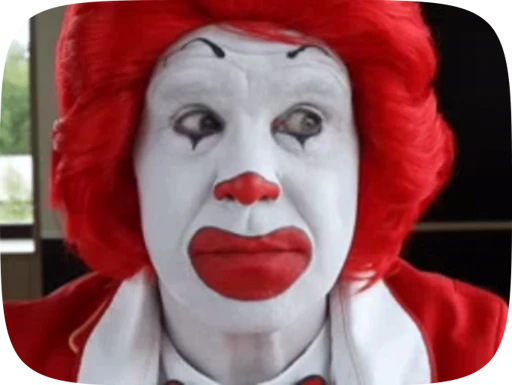 👀 Стикер «Ronald McDonald Memes» для Telegram