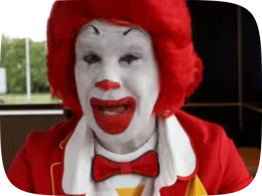 😉 Стикер «Ronald McDonald Memes» для Telegram