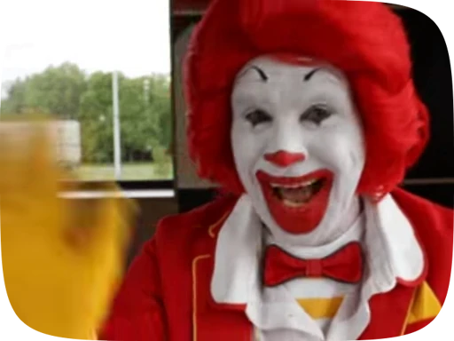 👋 Стикер «Ronald McDonald Memes» для Telegram