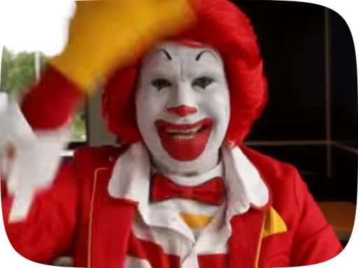 🙂 Стикер «Ronald McDonald Memes» для Telegram