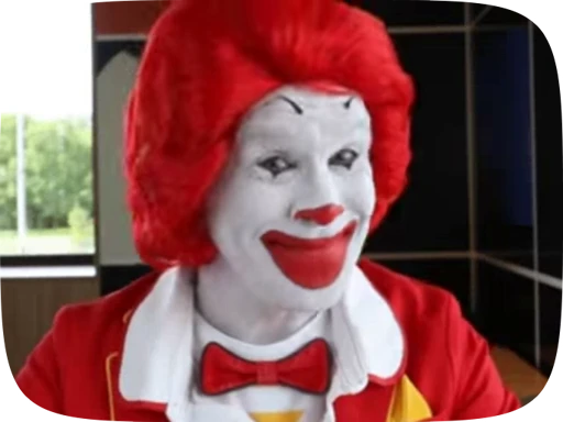 😏 Стикер «Ronald McDonald Memes» для Telegram