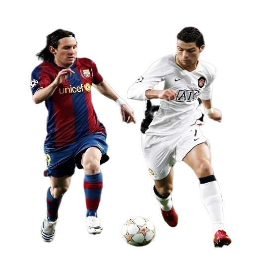 🤩 Стикер «Ronaldo and Messi» для Telegram