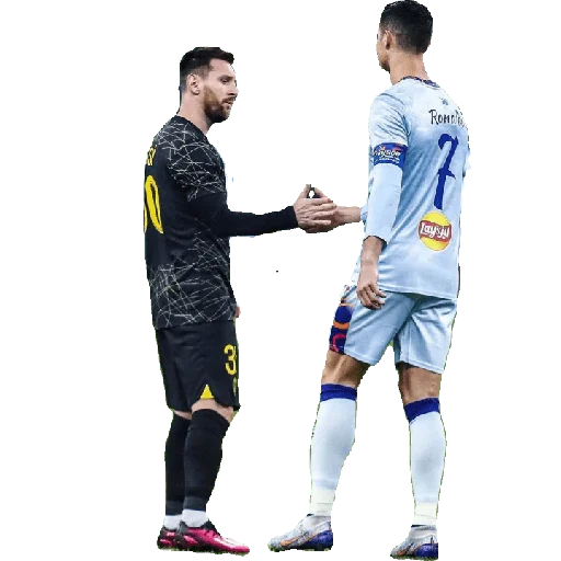 🇵🇹 Стикер «Ronaldo and Messi» для Telegram