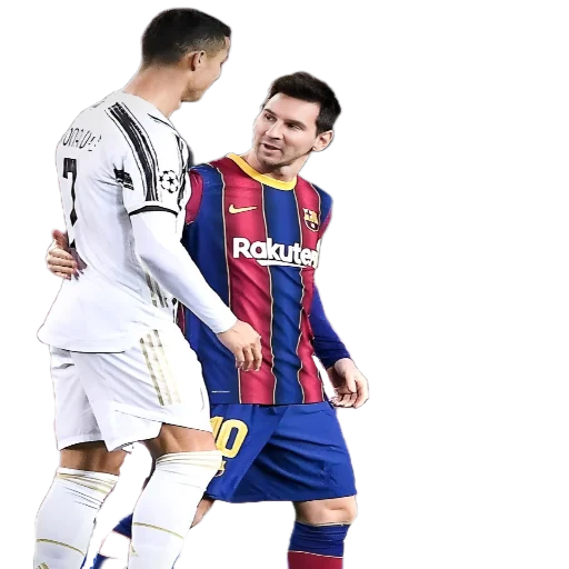 👬 Стикер «Ronaldo and Messi» для Telegram