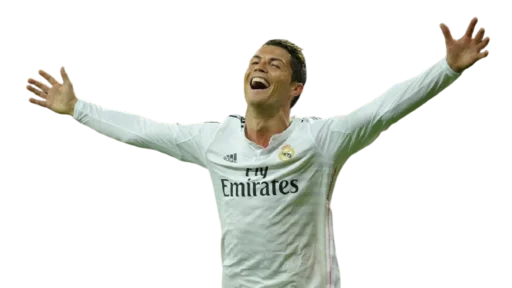 🤗 Стикер «Ronaldo» для Telegram
