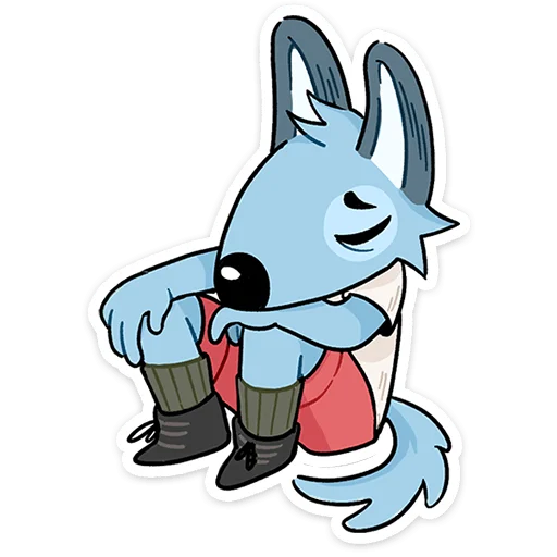 🥱 Стикер «Лето с Роном и Рэем» для Telegram