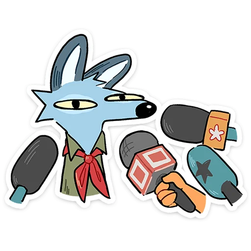 🎤 Стикер «Лето с Роном и Рэем» для Telegram