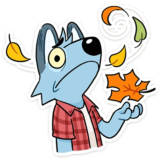 🍁 Стикер «Лето с Роном и Рэем» для Telegram