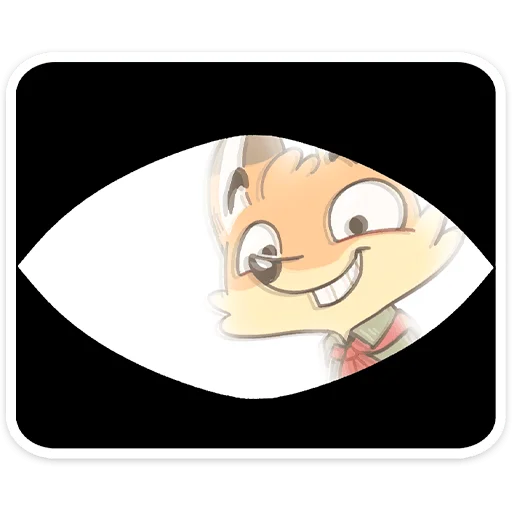 👁 Стикер «Лето с Роном и Рэем» для Telegram