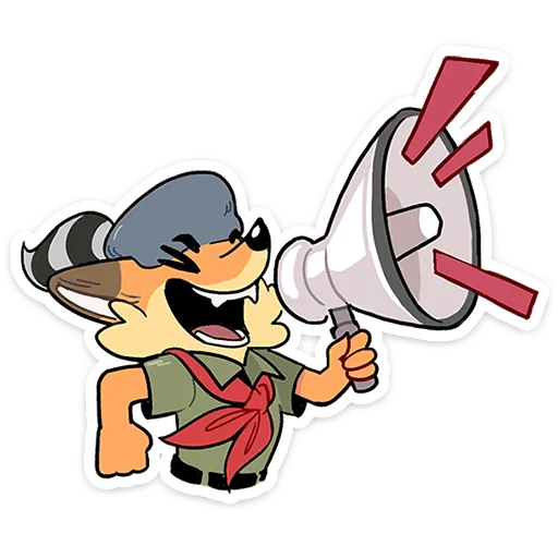 📢 Стикер «Лето с Роном и Рэем» для Telegram