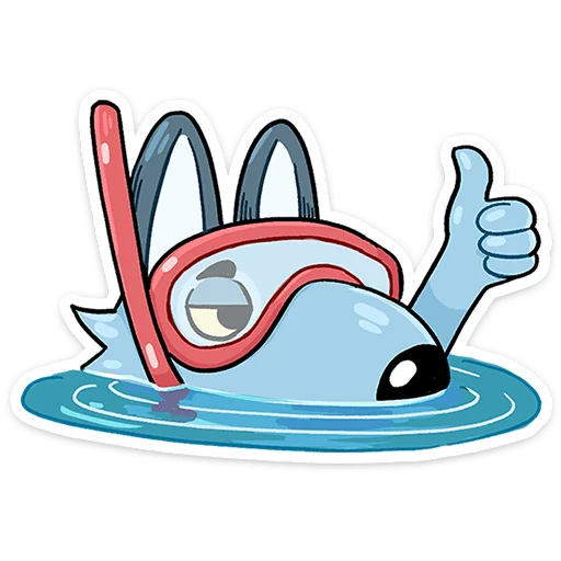 👍 Стикер «Лето с Роном и Рэем» для Telegram