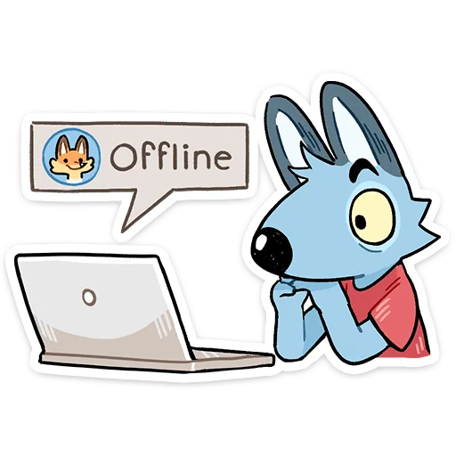 💻 Стикер «Лето с Роном и Рэем» для Telegram
