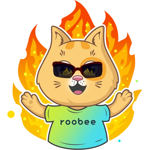 🔥 Стикер «Roobee» для Telegram