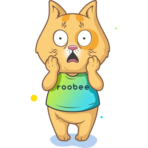 🥶 Стикер «Roobee» для Telegram
