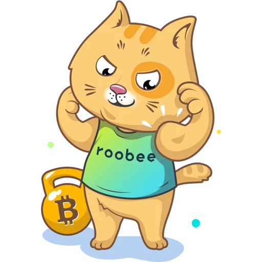 💪 Стикер «Roobee» для Telegram