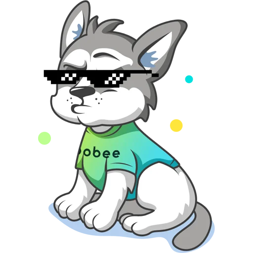 😎 Стикер «Roobee» для Telegram