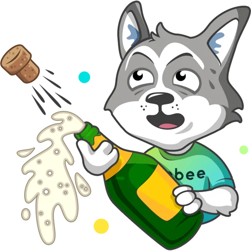 👏 Стикер «Roobee» для Telegram