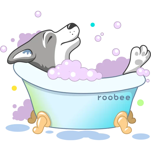 🛁 Стикер «Roobee» для Telegram