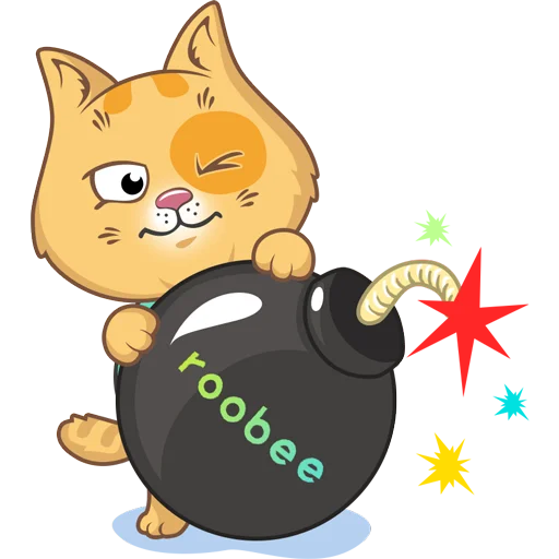 💣 Стикер «Roobee» для Telegram