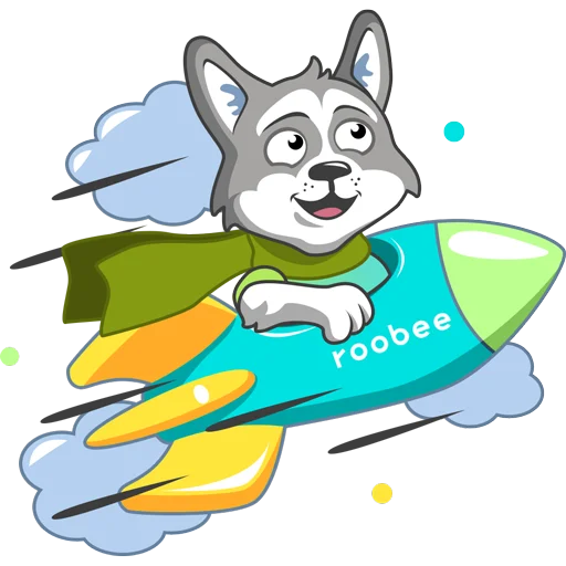🚀 Стикер «Roobee» для Telegram