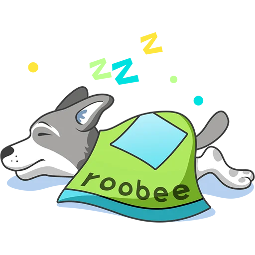 😴 Стикер «Roobee» для Telegram