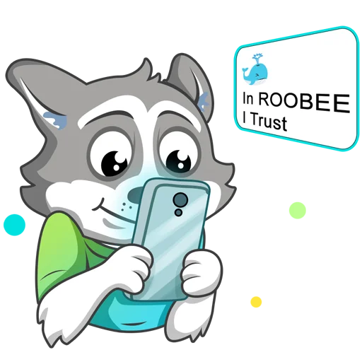 👏 Стикер «Roobee» для Telegram