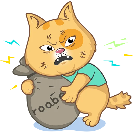 👿 Стикер «Roobee» для Telegram