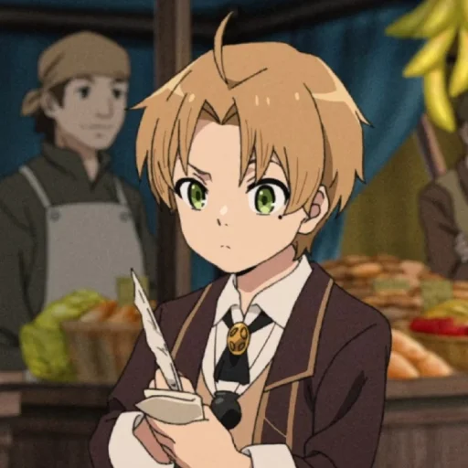 🧐 Стикер «Mushoku Tensei» для Telegram