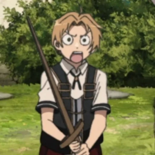 😳 Стикер «Mushoku Tensei» для Telegram